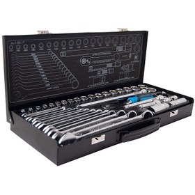 تصویر جعبه بکس 40 عددی لیکوتا مدل ALT-5004F Socket Set Licota Model ALT-5004F