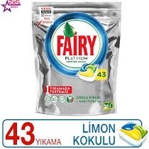 تصویر قرص ظرف شویی فیری 75 عددی و43عددی اصل ترک تاریخ جدیدFieri dishwashing tablets 75&43 pcs - 43عددی FAIRY