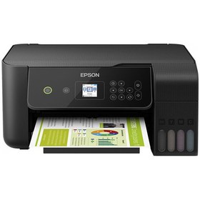 تصویر پرینتر چندکاره جوهرافشان اپسون مدل EcoTank L3160 EcoTank L3160 Inkjet Printer