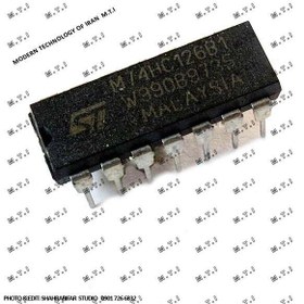 تصویر آی سی تی تی ال M74HC126B1 / ST MALAYSIA 
