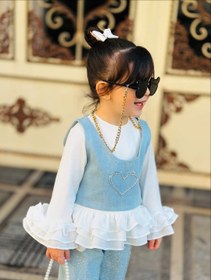 تصویر سه تیکه جین 