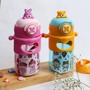 تصویر قمقمه کودک عروسکی حجم ۶۰۰ میلی لیتر 