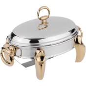 تصویر سوفله بیضی متوسط پافیلی طلایی ریور کد WD 301G 