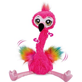 تصویر ربات اسباب بازی فرانکی فلامینگوی رقصنده مدل Frankie the Funky Flamingo 