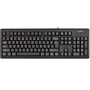 تصویر کیبورد با سیم ای فورتک مدل KM720 