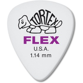 تصویر پیک گیتار DUNLOP TORTEX FLEX STANDARD PICK 1.14mm 