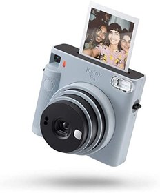 تصویر دوربین فوری Fujifilm Instax SQ1 f=65.75mm، اندازه عکس 62mm x 62mm با زوم اپتیکال x1، Glacier Blue - ارسال 