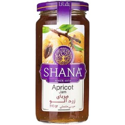 تصویر شانا مربا زرد الو 570گ 