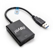 تصویر مبدل USB 3.0 به HDMI رویال مدل RV-111 