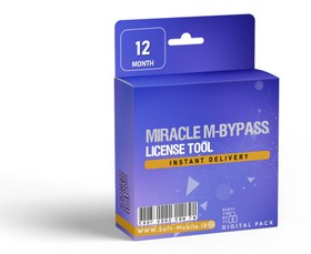 تصویر لایسنس miracle mBypass Tool 