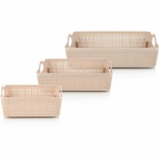 تصویر سبد دسته دار میلا هوم کت سایز ۳ 