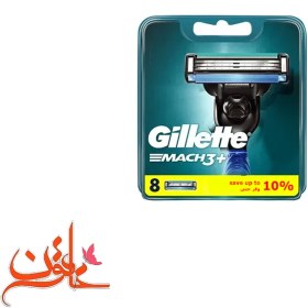 تصویر تیغ یدک ژیلت مدل MACH3 بسته 8 تایی 