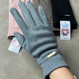 تصویر دستکش فوتر - مشکی 