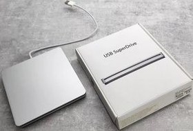 تصویر درایو نوری Apple USB SuperDrive 