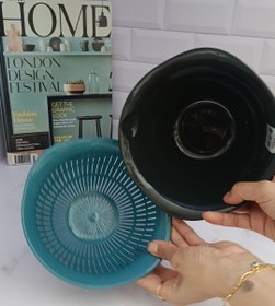 تصویر کاسه و آبکش آترینا - سبزکله غازی 