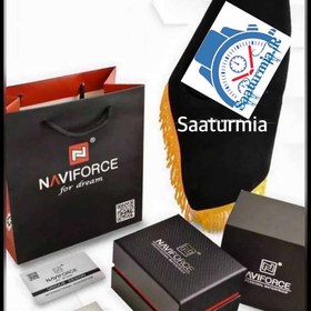 تصویر ساعت مچی بند استیل زنانه نیوی فورس ۵۰۴۴ Naviforce naviforce nf5044