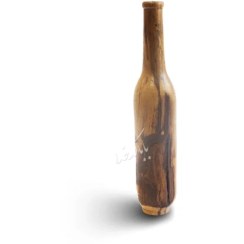 تصویر بطری دکوری چوبی مدل باترو 