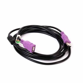 تصویر کابل افزایش طول 3 متری USB 2.0 ا usb extension cable 3m usb extension cable 3m