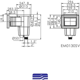 تصویر اسکیمر متوسط ایمکس EMAUX مدل EM0130 