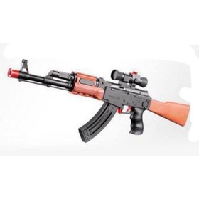 تصویر تفنگ بازی مدل AK47 