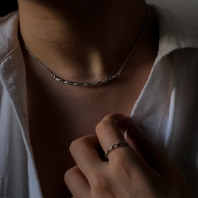 تصویر گردنبند فنر ا Spring necklace Spring necklace