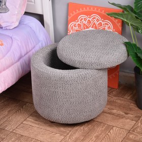 تصویر پاف پیلوت با پارچه تدی 