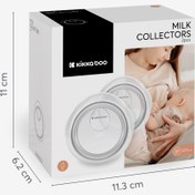 تصویر جمع کننده شیر مادر کیکابو kikkaboo دوعددی جمع کننده شیر مادر برند کیکابو kikkaboo دو عددی