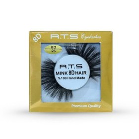 تصویر مژه مصنوعی هشت بعدی کد 25 آر تی اس Eight-dimensional artificial eyelash RTS code 25