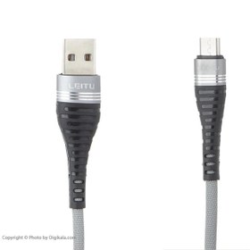 تصویر کابل تبدیل USB به microUSB لیتو مدل LD-11 طول 1 متر 