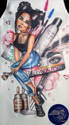 تصویر پیشبند ناخن کار فانتزی 