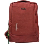 تصویر کوله پشتی مارک بنتون لپ تابی قرمز 