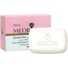 تصویر مدیپن پن درماتولوژیک مخصوص پوست های خشک و حساس ا Medipain Syndet Bar For Dry & Sensitive Skin Medipain Syndet Bar For Dry & Sensitive Skin