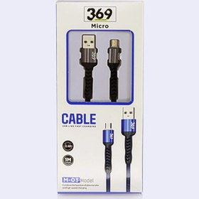 تصویر کابل ( میکرو) برند ۳۶۹ مدل M-03 Cable (micro) brand 369 model M-03