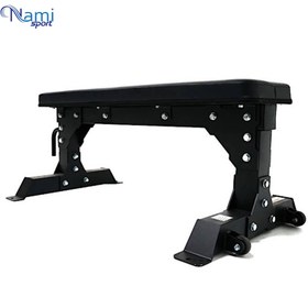 تصویر نیمکت تخت بدنسازی حرفه ای Professional gym flat bench NS2040 