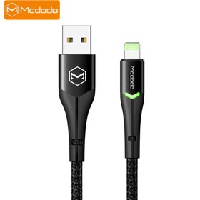 تصویر کابل تبدیل USB به لایتنینگ مک دودو مدل CA-7840 طول 1.2 متر USB to Lightning McDodo CA-7840 conversion cable, 1.2 meters