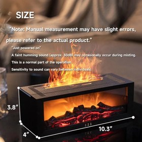 تصویر دستگاه بخور مدل شومینه 