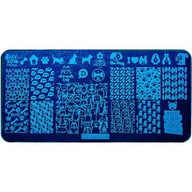 تصویر شابلون فلزی ناخن XY-COCO4 