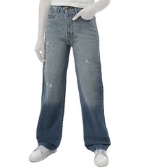 تصویر شلوار جین زنانه آبی ریس Rees کد 1190052-08 