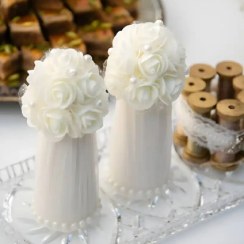 تصویر قند ساب عقد مدل گل مجموعه دو عددی 