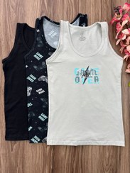 تصویر پک سه تایی رکابی پسرانه برند کوزا ترکیه KOZA Turkey 