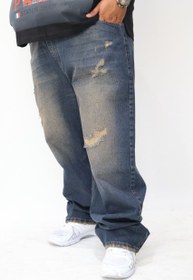 تصویر شلوار جین بگ استایل 