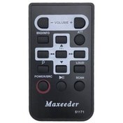 تصویر کنترل پخش مکسیدر ۵۱۱۷۱ Maxeeder ا Maxeeder 51171 Remote control Maxeeder 51171 Remote control
