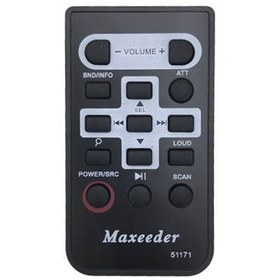 تصویر کنترل پخش مکسیدر 51171 Maxeeder Maxeeder 51171 Remote control