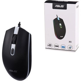 تصویر ماوس گیمینگ ایسوس مدل X5 با سیم 