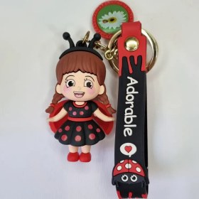 تصویر جاسوئیچی طرح کفشدوزک 