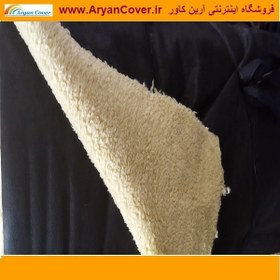 تصویر پارچه چرم شیپ کاپشنی عرض 140 