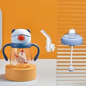 تصویر لیوان نی دار و سوپاپ دار رووکو مدل B1048 ظرفیت ۲۴۰ میل 