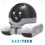 تصویر دوربین رباتیک مراقبت از کودک، سالمند و حیوانات خانگی سیمکارتی هوشمند 2K مدل ROBOT CAM 