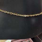 تصویر زنجیر بدن استیل دور کمر هرمس 