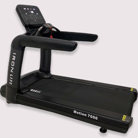 تصویر تردمیل باشگاهی پرقدرت آیرون لایف مدل motion7000 Gym treadmill Iron life motion7000